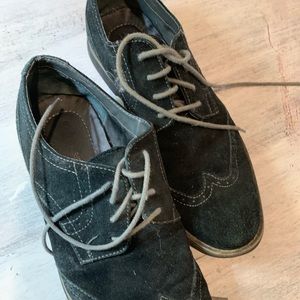 Calvin Clien MensShoes; size 9, BLACK SUEDE